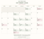 Studio Schedule