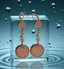 Charmed Heritage Penny Crystal Earrings