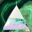 Tri-Connection Pyramid Crystal Candles Manifestation